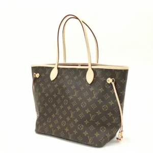 ルイ・ヴィトン モノグラム ネヴァーフルMM トートバッグ PVC ブラウン M41178