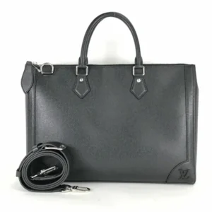 ルイ・ヴィトン タイガ スリム・ブリーフケース  レザー ブラック M30810