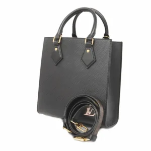 ルイ・ヴィトン エピ サックプラBB ハンドバッグ レザー ブラック M58660