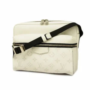 ルイ・ヴィトン タイガラマ アウトドアメッセンジャー PM ショルダーバッグ PVC ホワイト M30243