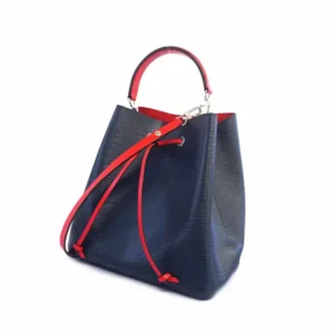 ルイ・ヴィトン エピ ネオノエ ハンドバッグ レザー ネイビー×レッド M54367