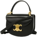 セリーヌ ミニブザス クレア ハンドバッグ レザー