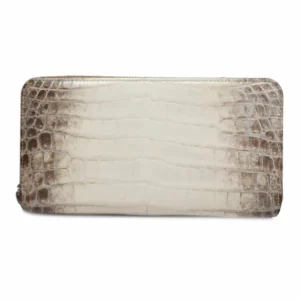 ルイ・ヴィトン ジッピーウォレット 財布 クロコダイル ブラウン×オフホワイト N99305