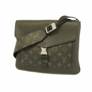 ルイ・ヴィトン タイガラマ ショルダーバッグ PVC ブラック M30413 CA2290