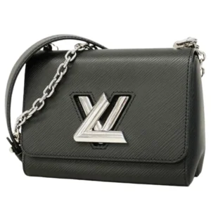 ルイ・ヴィトン エピ ツイストPM ショルダーバッグ レザー ブラック M21118