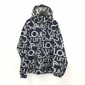 ルイ・ヴィトン パーカー ネイビー×ホワイト