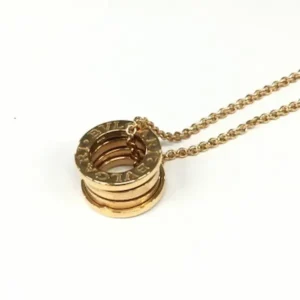 ブルガリ　ビーゼロワン　ネックレス　ネックレストップ　イエローゴールド