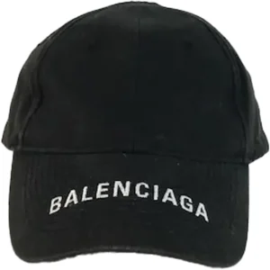 バレンシアガ ベースボールキャップ ブラック