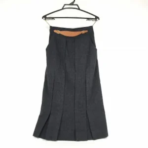 エルメス スカート グレー