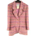 シャネル ジャケット ピンク×パープルの参考買取価格