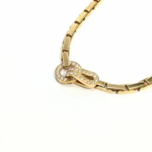 カルティエ アグラフ ネックレス イエローゴールド