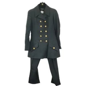シャネル セットアップ グレー ジャケット・パンツ