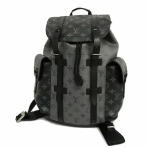 ルイ・ヴィトン モノグラムエクリプス クリストファーPM リュックサック PVC ブラック M46331