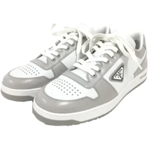 プラダ スニーカー ホワイト×グレー