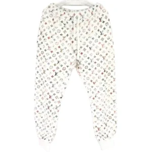 ルイ・ヴィトン スウェットパンツ ホワイト×マルチカラー