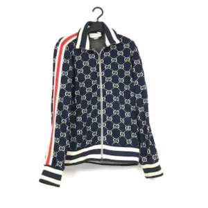 グッチ パーカー ネイビー