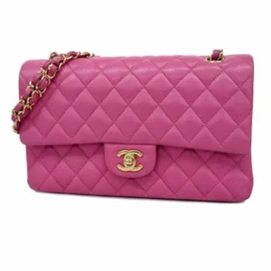 シャネル マトラッセ キャビアスキン ダブルフラップ