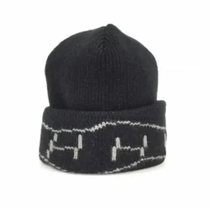 エルメス ニット帽 ブラック