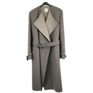 エルメス コート グレージュ