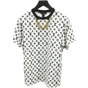 ルイ・ヴィトン Tシャツ ホワイト×ブラック