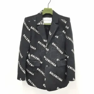 グッチ ジャケット ブラック×ホワイト バレンシアガコラボ