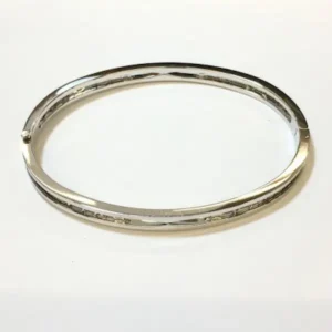 ブルガリ　ビーゼロワン　ブレスレット　ホワイトゴールド