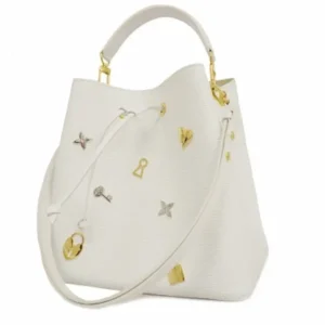 ルイ・ヴィトン エピラブロック ネオノエ ハンドバッグ レザー ホワイト M53238