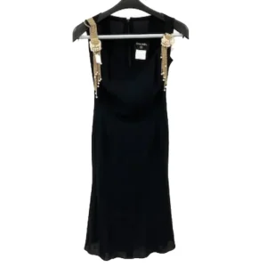 シャネル ワンピース ブラック