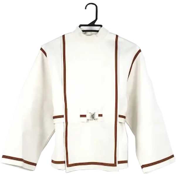 エルメス ニット ホワイト×ブラウンの参考買取価格- ブランド買取専門店のおたからや