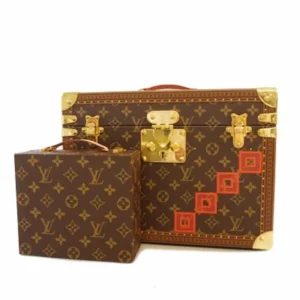 ルイ・ヴィトン モノグラム ボワット・ファルマシー メイクボックス PVC ブラウン M20407