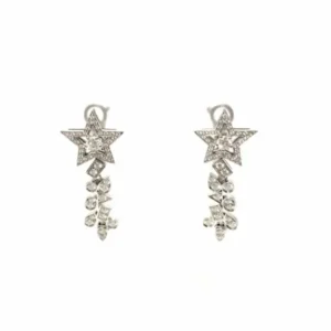 シャネル スターCCロゴ ピアス