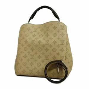 ルイ・ヴィトン マヒナ バビロン PM ハンドバッグ レザー ベージュ M50032