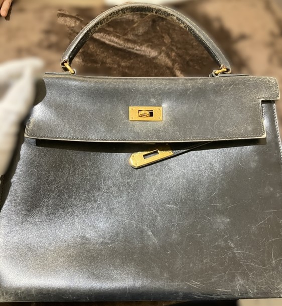 エルメス ケリー32 ボックスカーフ