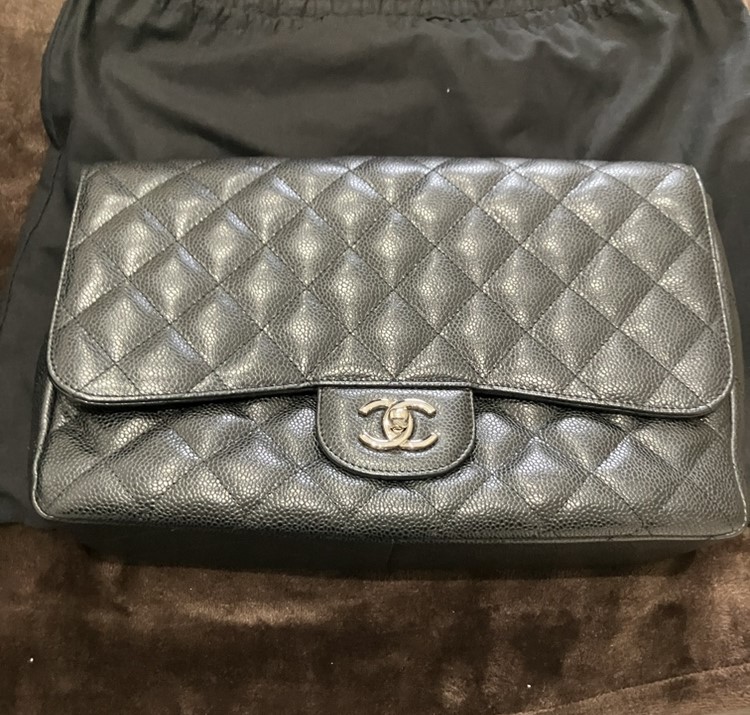 シャネル デカマトラッセ チェーンショルダーバッグ
