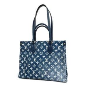 ルイ・ヴィトン モノグラムジャガードデニム オンザゴーMM M59608