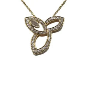 ハリーウィンストン リリークラスター ネックレス