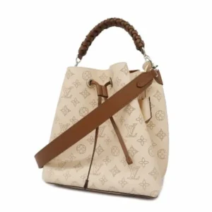 ルイ・ヴィトン ムリア マヒナ ハンドバッグ レザー ベージュ M55801