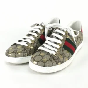 グッチ エース PVC×レザー スニーカー