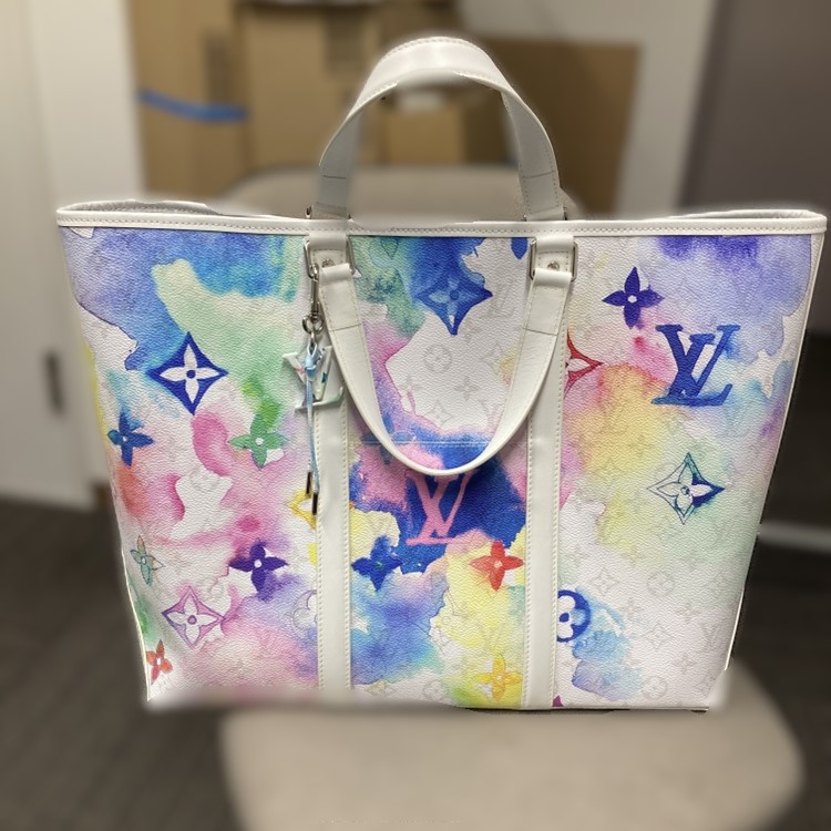 ルイ・ヴィトン モノグラム ウォーターカラー ウィークエンドトートGM