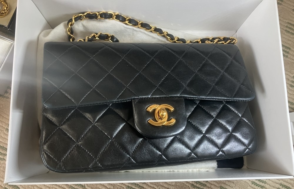 シャネル マトラッセ ラムスキン チェーンショルダー