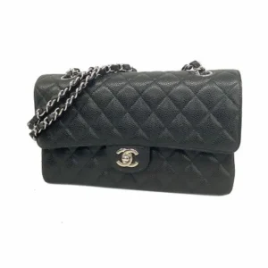 シャネル マトラッセ キャビアスキン ダブルフラップ