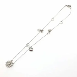 グッチ ダイヤ ネックレス K18WG