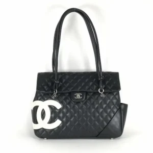 シャネル カンボンライン トートバッグ