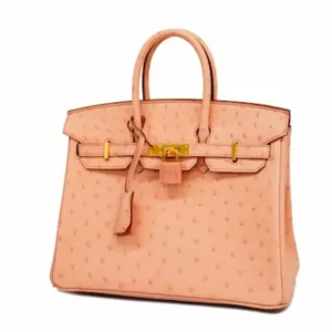エルメス バーキン25 オーストリッチ ゴールド金具 Z刻印
