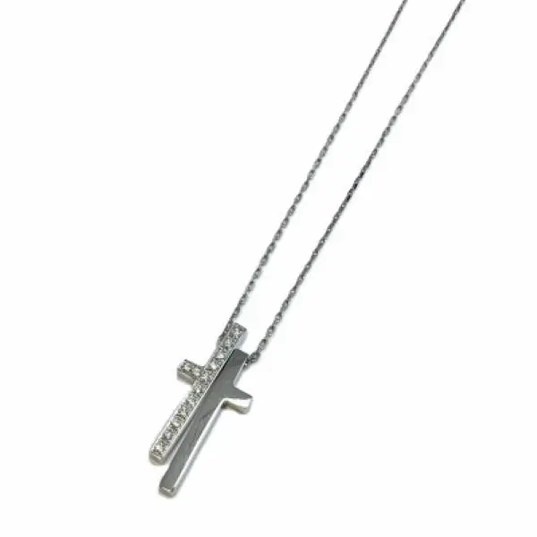 グッチ セパレートクロス ネックレス K18WGの参考買取価格- ブランド買取専門店のおたからや