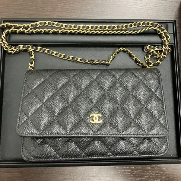 シャネル マトラッセ チェーンウォレット 