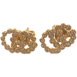 グッチ ダブルG イヤリング K18YG