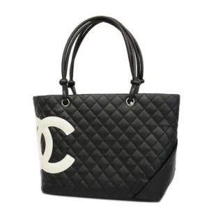 シャネル カンボンライン トートバッグ