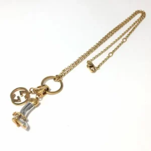 グッチ ブーツモチーフ ネックレス K18YG