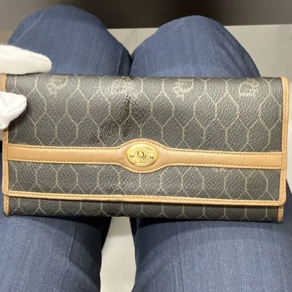 クリスチャンディオール　オールド　長財布
